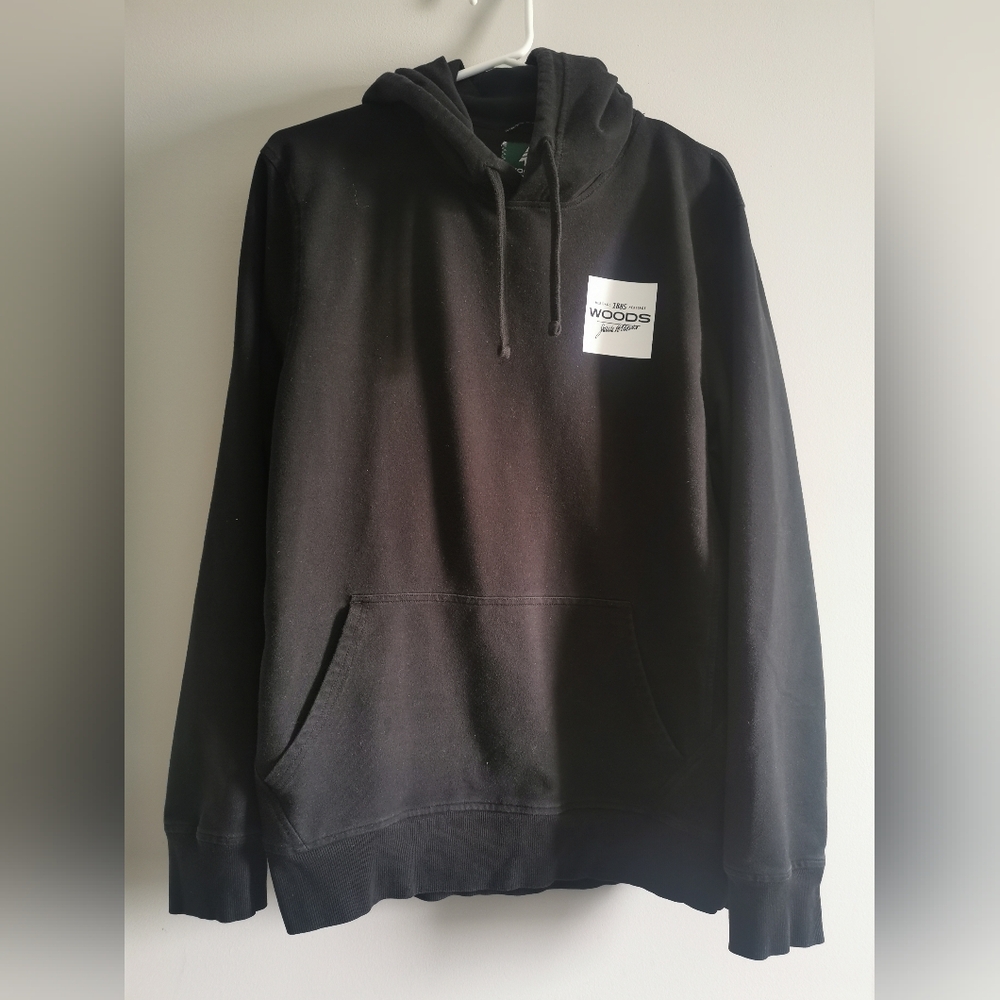 (3/$12) - Woods Pullover Mens Sweater. Black/White. Large